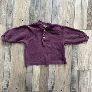 The Children's Place 100% Cotton V-Neck Sweater in Purple‎ Size 2T *stain